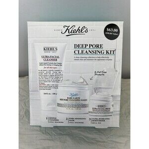Kiehl's Since 1851 Deep Pore Cleansing and Hydrating 3 PCs Set Dryness‎